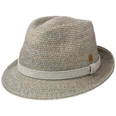 MAYSER Hanf-Leinen Trilby Hut Zechbauer UV-Schutz Sonnenhut Sommerhut Strandhut