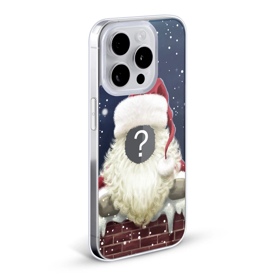 CUSTOM CUSTOMISED PERSONALISED CHRISTMAS SOFT GEL CASE FOR APPLE iPHONE PHONES Foto 2 de 4