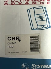 SYSTEM SENSOR CHR Chime Red