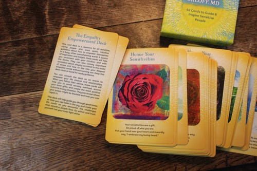 Baraja de empoderamiento de los empáticos 52 cartas para guiar e inspirar a personas sensibles - Imagen 2 de 6