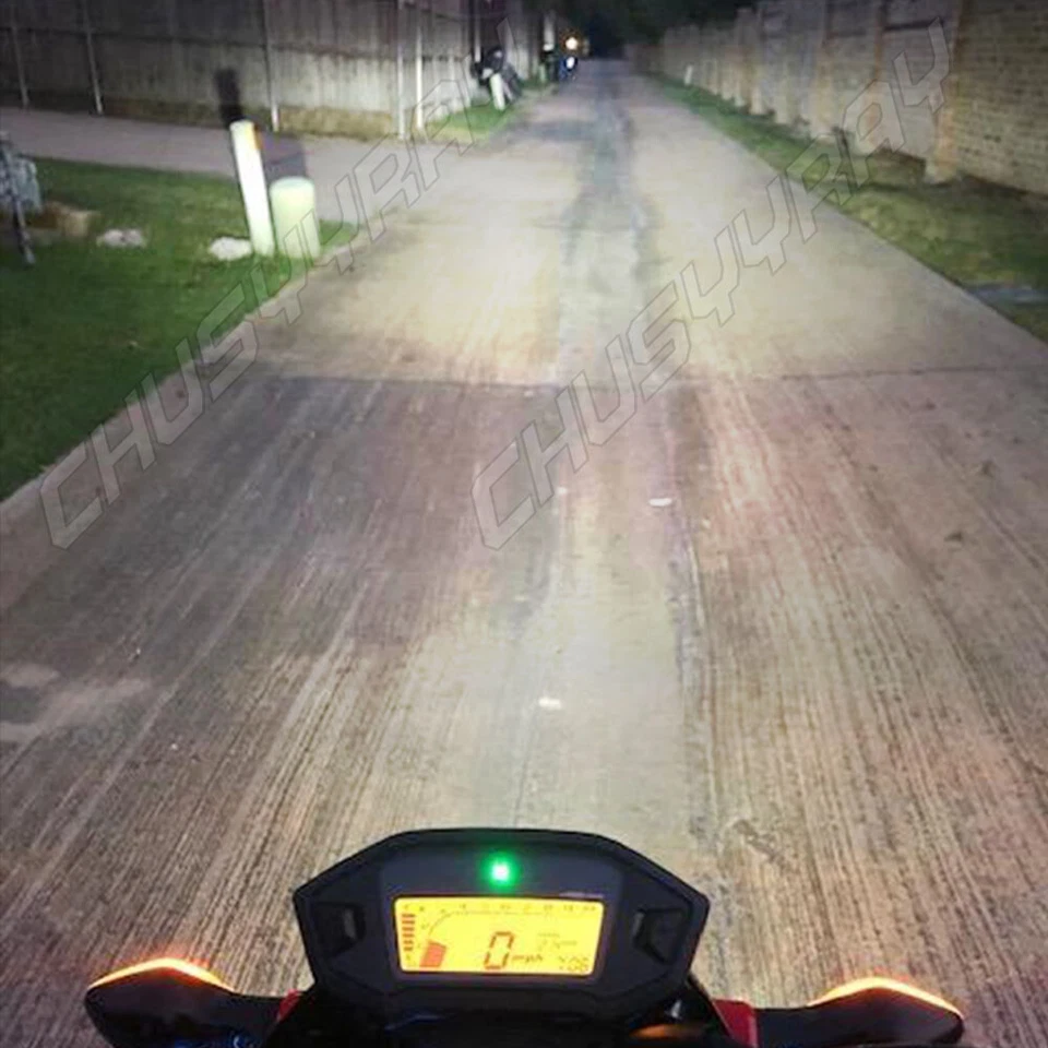 Juego de 2 bombillas LED para Kawasaki Ninja 650 R ER-6f EX-6 KRT 2009-2015 Foto 4 de 4