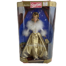 Vintage 1998 Special Ed Golden Waltz BLONDE Barbie Doll #22976 Damaged Box Y2K