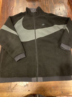 nike big swoosh sherpa