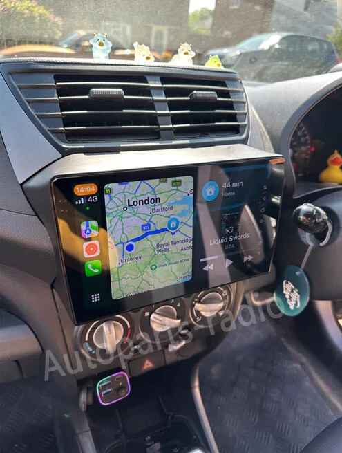 For Suzuki Alto 2009-2014 Wireless Apple Carplay Android auto Head unit +Camera - image 2 of 4