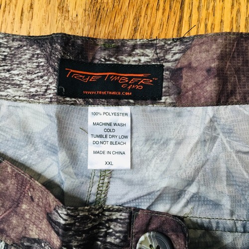 Realtree HTC True Timber Superlite 6 Pocket Fall Camo Hunting Pants 2XL NEW - Picture 5 of 5