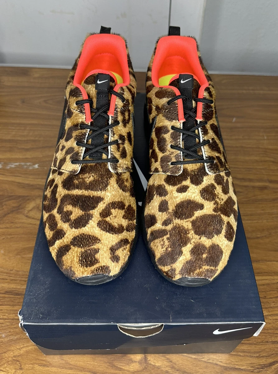 Nike id 2025 leopard print