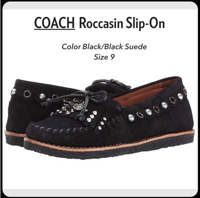 coach slip on slippers