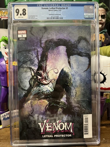 Venom: Lethal Protector 1 Cgc 9.8 Sienkiewicz 1:25 Variant 2022