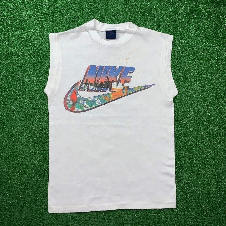 Vintage Nike 80s St Louis Swoosh City Series T Shirt USA Vintage Nike 80s St Louis Swoosh City Series T Shirt USA