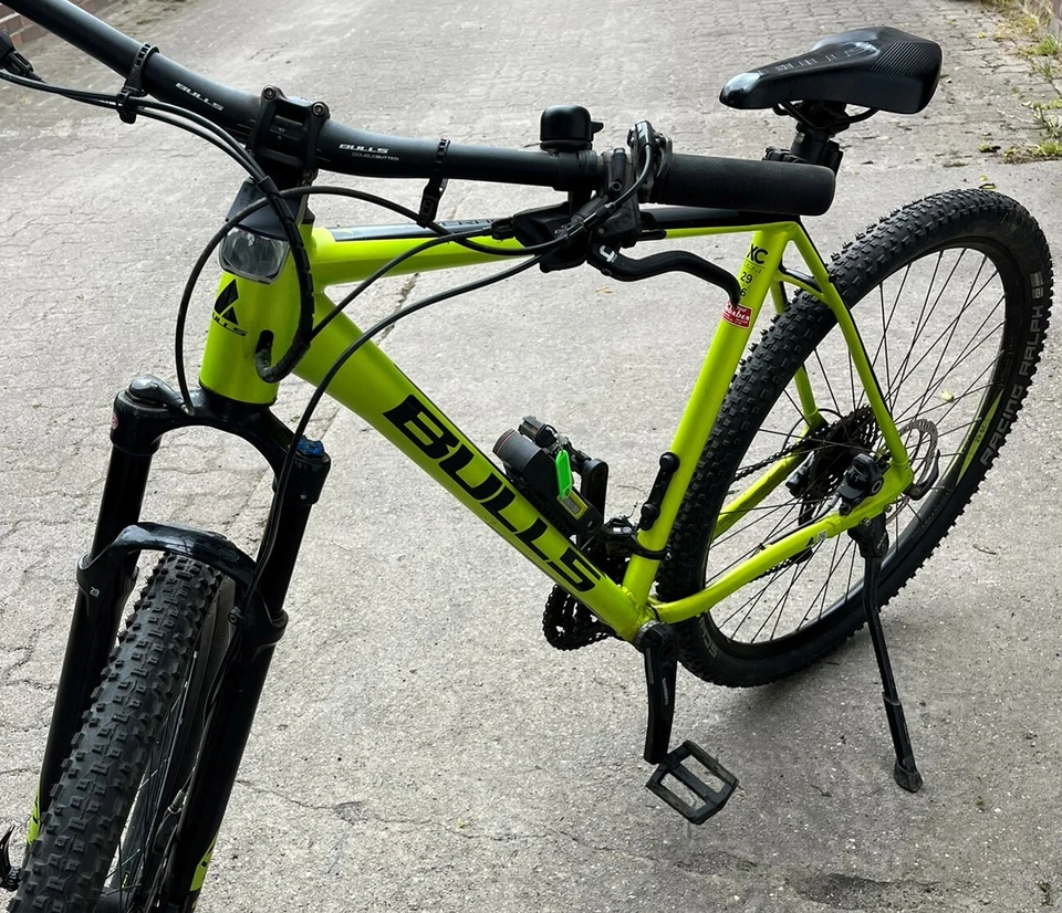 BULLS Copperhead 3 Mountainbike 29" 56 cm mit Beleuchtung und ABUS Schloss