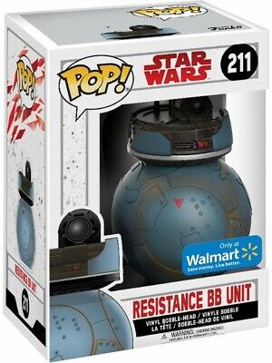 RESISTANCE BB UNIT Star Wars Walmart Exclusive Funko POP #211 NEW