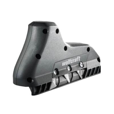 wolfcraft 3 fach Kantenhobel Handschlitten Dreifachklinge Gipskatonplatten