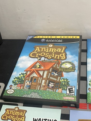 Animal Crossing (Nintendo GameCube 2002) Complete in Box + Memory Card & Inserts - Picture 2 of 10