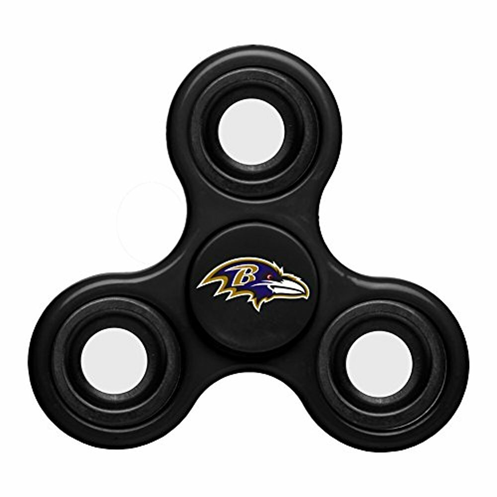 Вечные предметы коллекционирования NFL Baltimore Ravens Diztracto Fidget Spinnerz - 3 способа изготовления