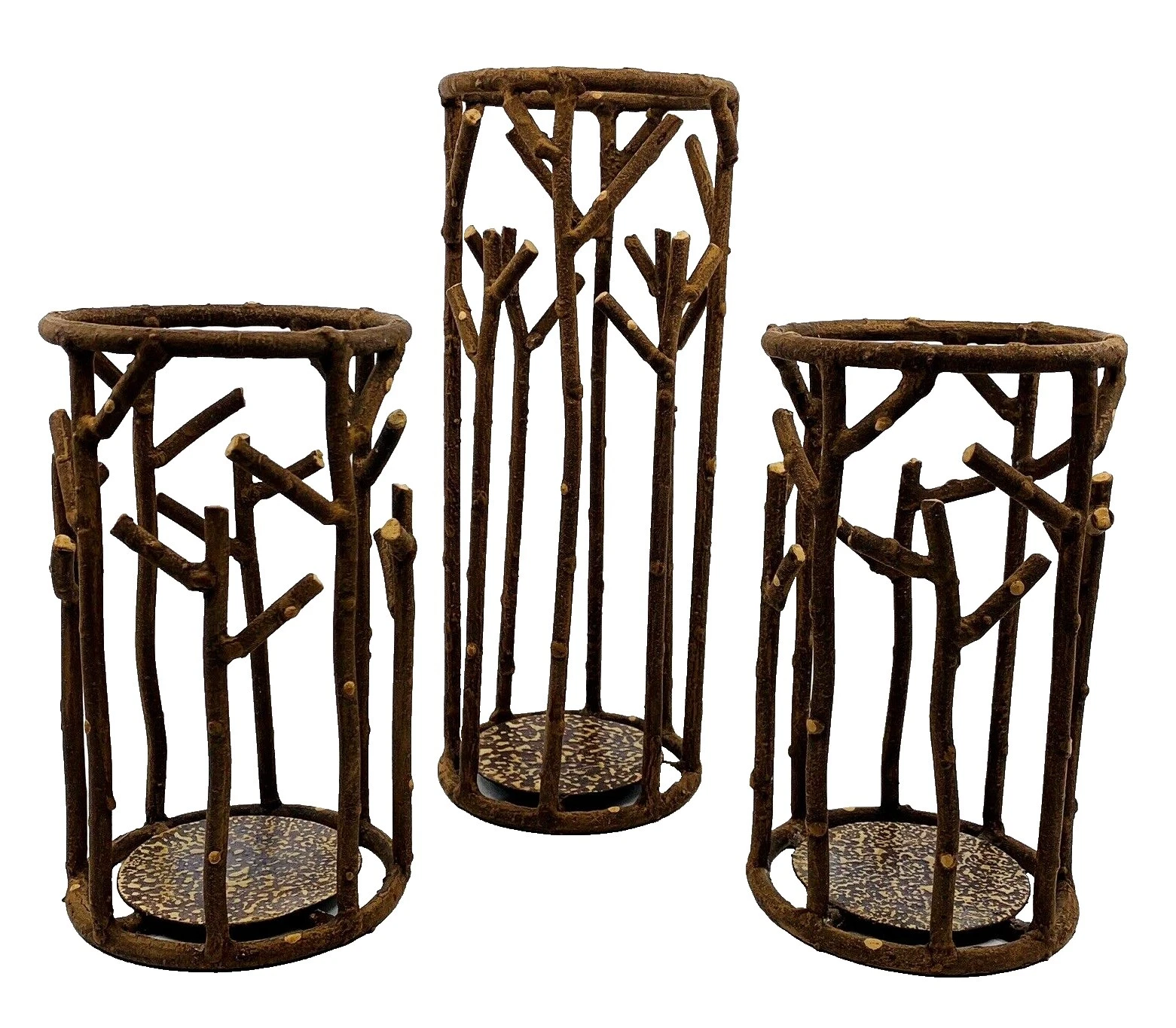 Candelabros Vela de transición de metal