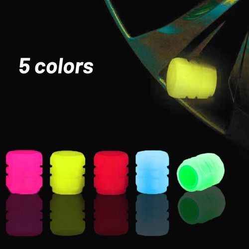 8x Glowing in The Dark Fluorescent Universal Car Tire Lumi Valve S0J5 Cover V3T8 - Picture 14 of 24