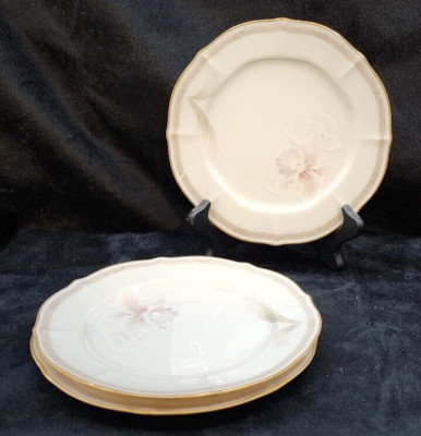 Noritake Imperial Blossom Bread Plates Set of 3