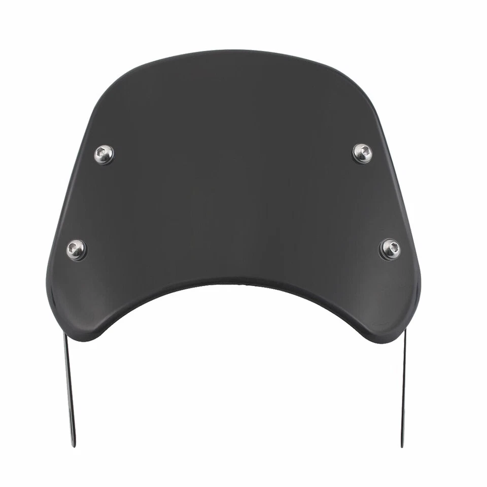 Motorcycle 5-7'' Headlight Fairing Windshield Windscreen For Cafe Racer Bobber - Image 3 of 4