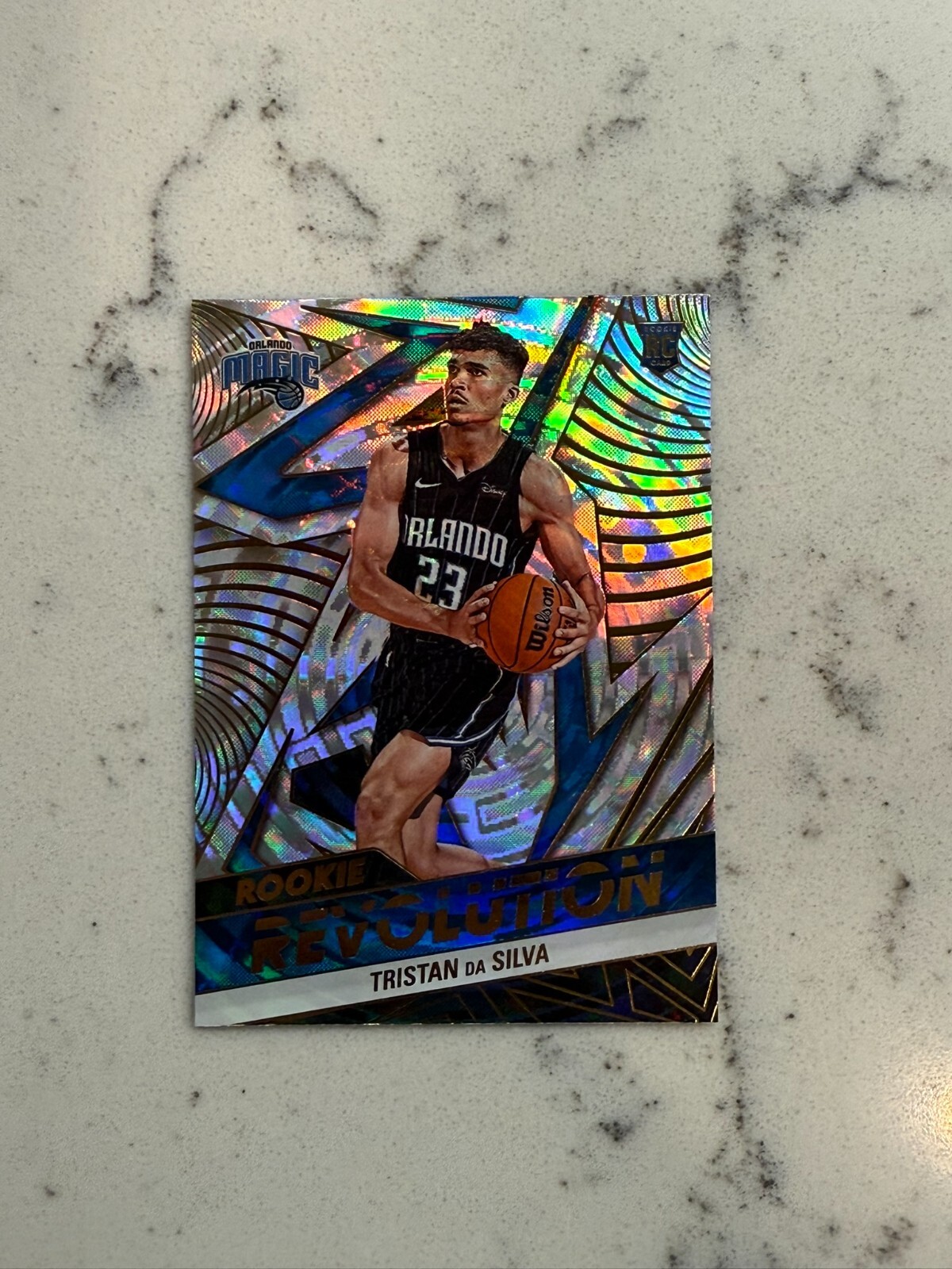 2024-25 Panini Revolution - Rookie REVOLUTION FRACTAL Tristan da Silva #142 (RC)