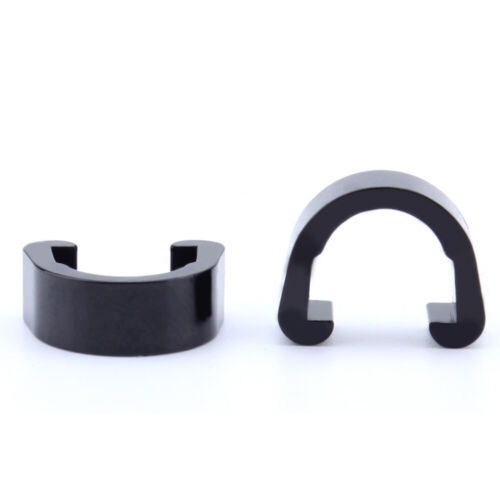 10Pcs MTB Brake Gear Cable Clips Buckles Light Tubing Aluminum Alloy US - Picture 7 of 7