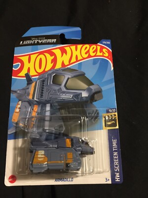 BUZZ LIGHTYEAR The Movie Hot Wheels car Armadillo Disney Pixar 179/250 HW SCREEN