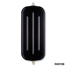 Replacement West Coast Mirror head HD ribbed back 7x16 black RH072B
