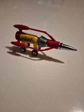 "Vintage" Yot Toys Diecast THUNDERBIRD 2+DECALS "RARE" USAF Taiwan 1970s