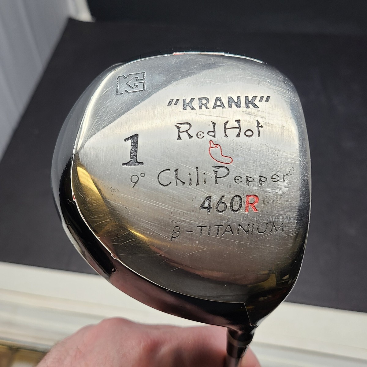 Krank Red Hot Chili Pepper 1 Driver 460R 9 Degree Graphite Shaft