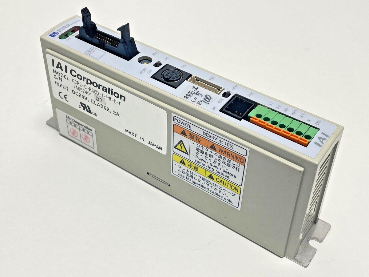 IAI RCP2-C-RSGD-I-PM-0-P Robo Cylinder Controller, 24 VDC