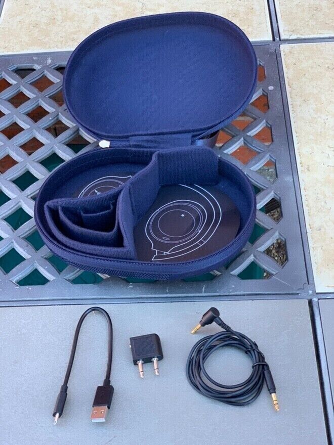 Sony (Midnight Blue) Headphone Case w/Complete Accessories for WH-1000XM4  /XM3