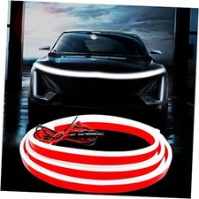 Car LED Hood Light Strip, 70 Inch 12V Flexible Waterproof 70 Inches White