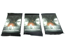 THE X-FILES Collectible Card Game 3x BOOSTER PACKS Sealed NEW!!