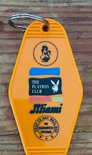 Retro Playboy Club Miami Key Tag