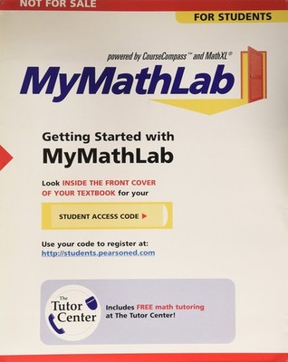 Generic Mymathlab Student Starter Kit for Packages