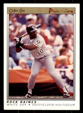 1991 O-Pee-Chee Premier #97 Rock Raines Chicago White Sox