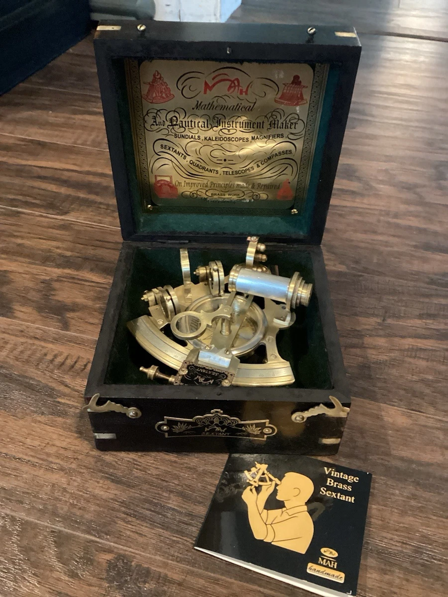 Vintage Original Antique Maritime Navigational Instruments for