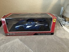 Hot Wheels Ferrari F430 Scuderia Blue And White 1/18 New In Box