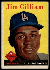 1958 Topps #215 Jim Gilliam