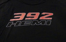 392 HEMI Logo Mopar Muscle Car T-Shirt Black 2XL - NEW, LAST ONE 