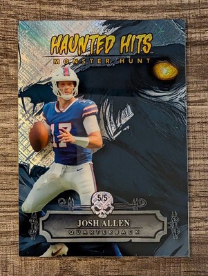 Josh Allen 2024 Wild Card Haunted Hits Monster Hunt 5/5