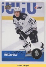 2021-22 Upper Deck CHL Blue Isaac Belliveau #118 READ 0qr0
