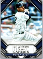 2020 Topps Update #YOC-96 Derek Jeter 20 Years of The Captain