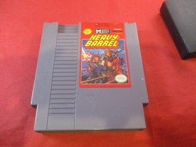 Heavy Barrel (Nintendo NES) COMPLETE w/ Box manual game WORKS!