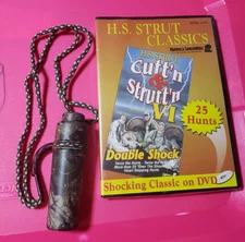 Knight & Hale Owl Call Shock Gobble and H.S. Strut Cutt'n & Strutt'n VI DVD