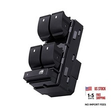 Master Window Switch Control Button Front Left Driver Side Compatible with GMC
