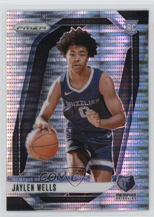 2024-25 Panini Prizm Pulsar Prizm Jaylen Wells #239 Rookie RC 7rf