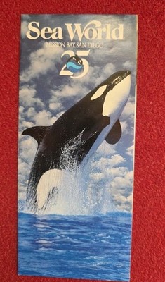 Sea World San Diego 25 Anniversary 1988 1989, FLYER