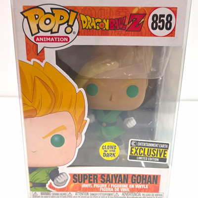 Funko Pop! Animation Dragon Ball Z Super Saiyan Gohan GITD EE Exclusive #858