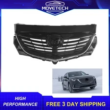 Front Upper Grille Plastic Painted For 2013-2015 Mazda CX-9