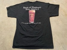 VTG Blair Witch Project 2 Book of Shadows Wicked Ale Beer Promo T-Shirt Size XL